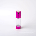 20ml-50ml Kunststoff Airless Pumpe Flasche mit Aluminium U Form Pumpe